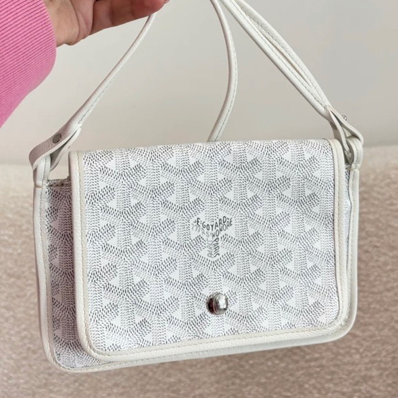 Authentic Goyard Goyradine Coated Canvas Plumet Bag - Picture 1 of 16